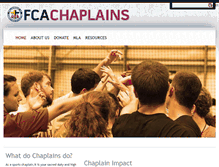 Tablet Screenshot of fcachaplains.org